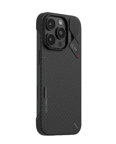 Чехол Aulumu А16 Aramid Fiber для iPhone 16 Pro, черный