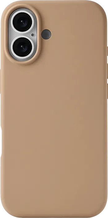 Чехол защитный uBear Touch Mag Case, iPhone 17, MagSafe, латте