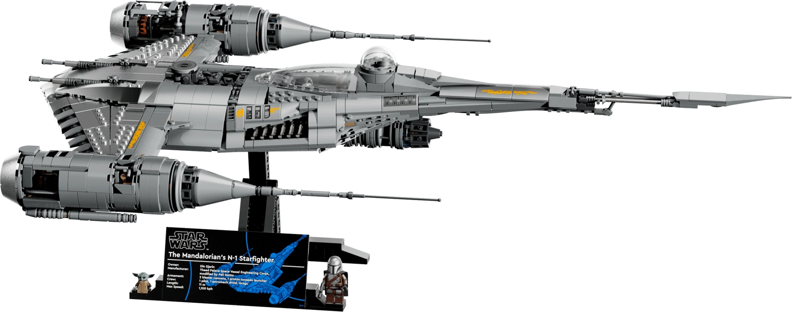 LEGO Star Wars 75442 - UCS Мандалорский Звёздный истребитель N-1
